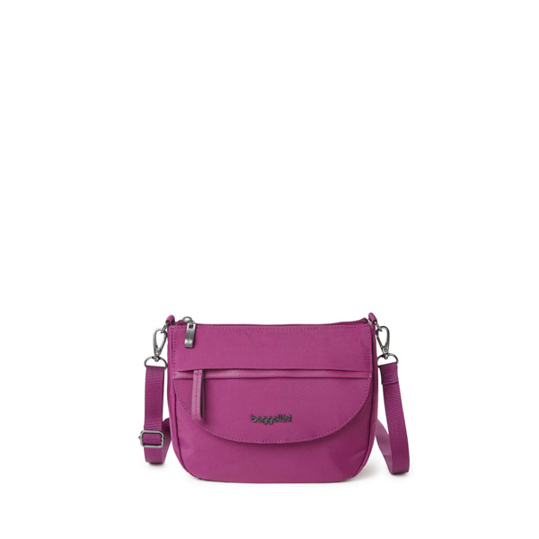 Baggallini Pocket Crossbody 2.0 With RFID Wild Plum