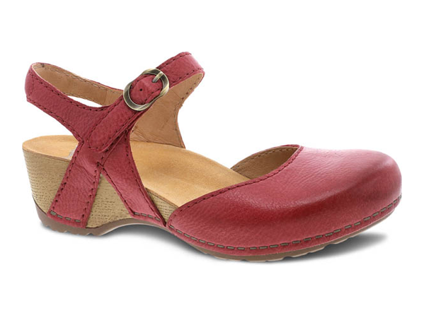 Dansko Tiffani: Red Milled Burnished