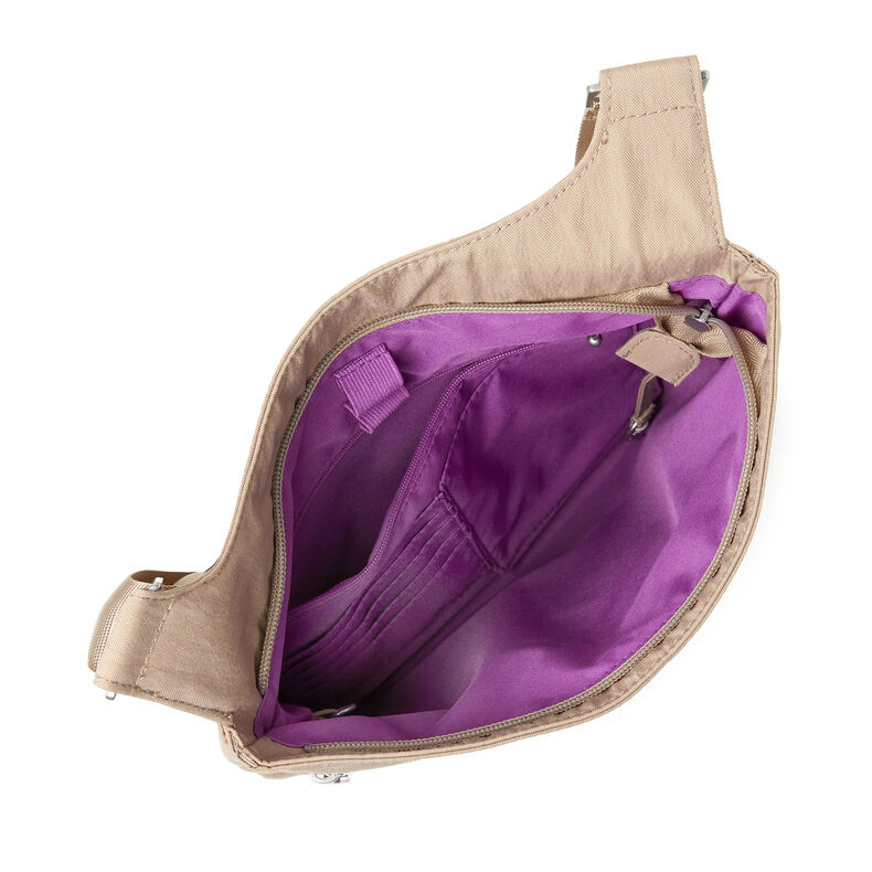 Baggallini Big Zipper Bagg with RFID - Beach