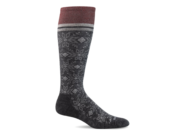 Sockwell Women's Winterland | Moderate Graduated Compression Socks: Denim