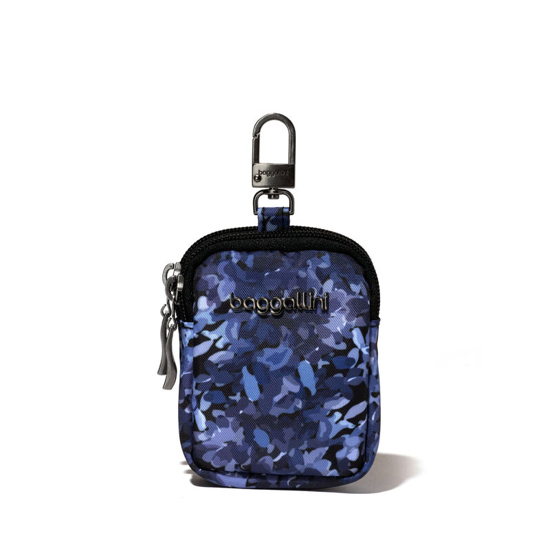 Baggallini On The Go Mini Pouch Indigo Petal